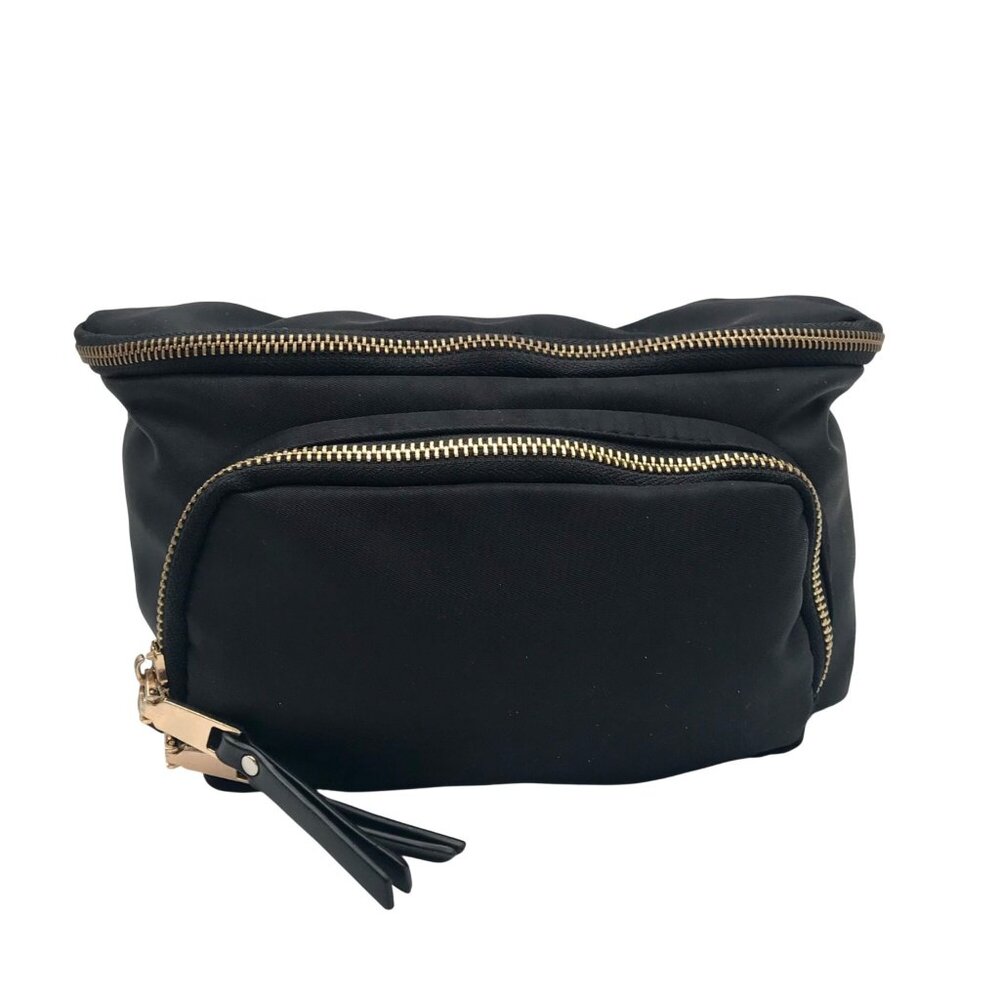 Urban Expressions Black Nylon Handbag